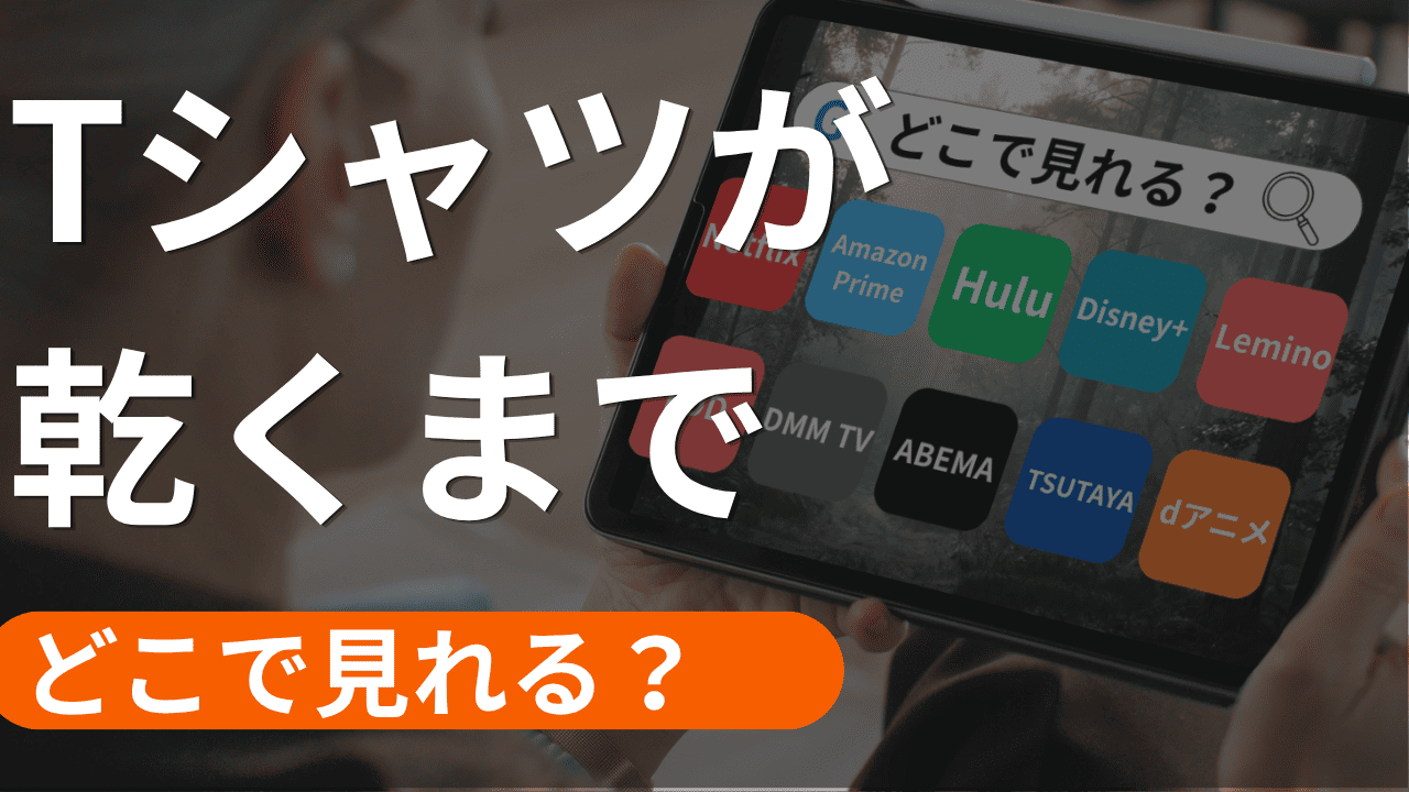 Tシャツが乾くまでの配信