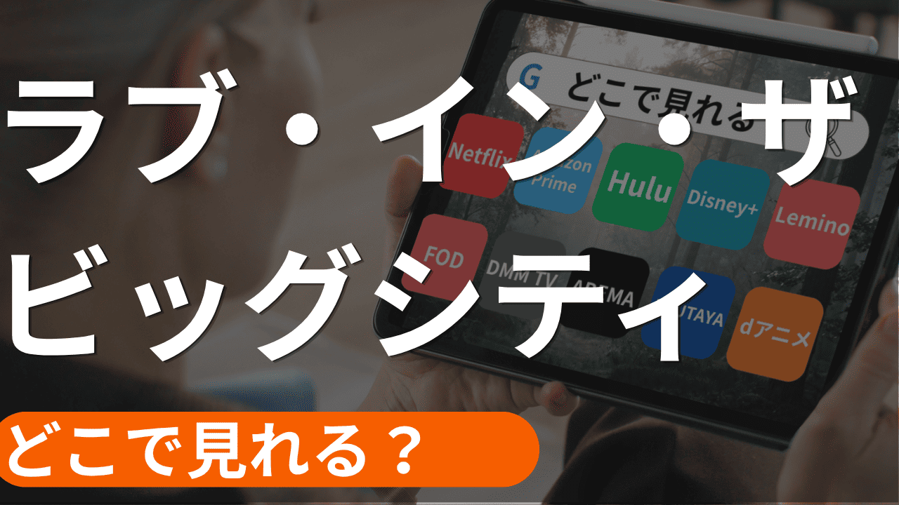 ラブ・イン・ザ・ビッグシティの配信